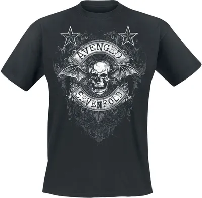 Produktbild von Avenged Sevenfold T-Shirt Herren Currency schwarz S