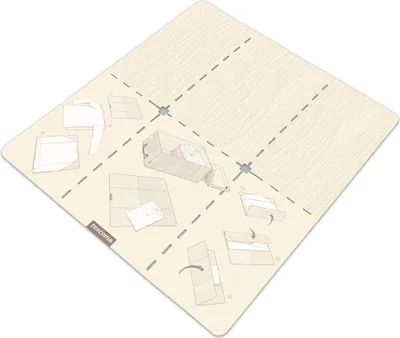 Produktbild von Wäschefaltbrett FANCY HOME, groß