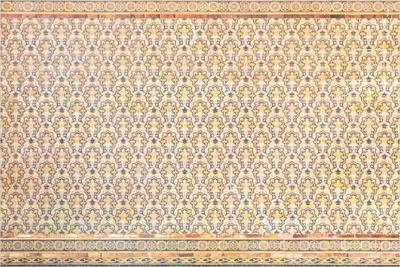 Produktbild von Wallario Poster - Gotisch gemusterte Fliesen, Kunstdruck Größe: 100 x 150 cm