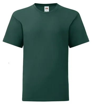 Immagine prodotto di Fruit of the Loom - Maglietta "Iconic 150" per bambini FK3251 (116) (verde abete)