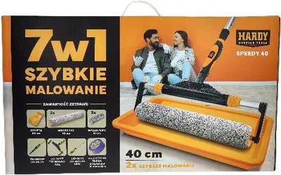 Produktbild von 7in1 Maler-Set Hardy Speedy 40 mit Zubehör