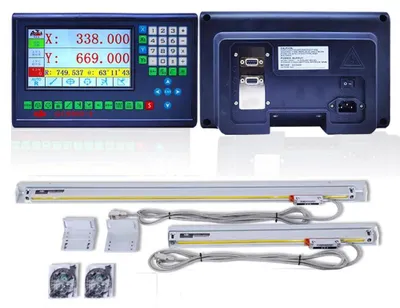 Zdjęcie produktu dla Cyfrowy system odczytu, wyświetlacz 2-osiowy, w zestawie enkoder liniowy, zestaw GCS903-2 DRO