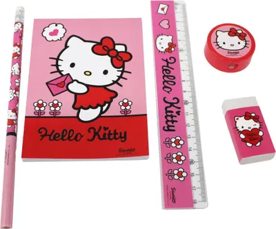 Produktbild von Hello Kitty Schreibset 5-teilig Sweetheart Schule Sanrio