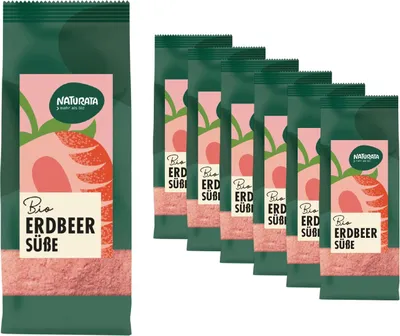 Produktbild von Erdbeersüße (Reissüße mit Erdbeerpulver), 7x 55 g