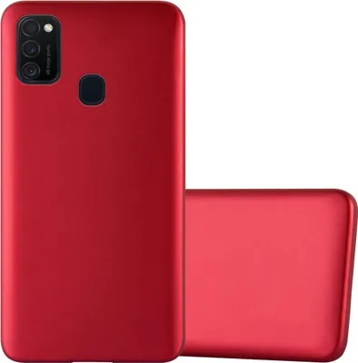Image de Cadorabo Housse de protection pour Samsung Galaxy M21 / M30s Housse en rouge Housse téléphone portable TPU silicone Etui Cover Case