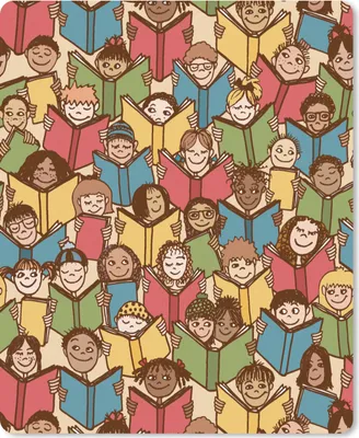 Produktbild von MuchoWow® Mauspad Mousepad Muster - Buch - Jungen - Lesen - Kinder - Kleiner Junge 19x23 cm - Mousepads - Maus Mat - Pad - Mausunterlage - Mauspads - Spielen