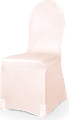 Produktbild von Stuhlhusse / Stuhlbezug, rosa Matt