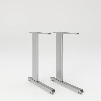 Produktbild von Neo - C-Fuss mit Kabelkanal für Schreibtisch, 2er Set