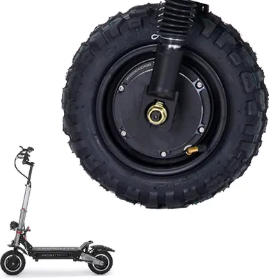 Obrázok produktu pre ANGWATT 60V 3000W predný nábojový motor pre T1 3.0 & C1 MAX E-Scooter, bezkefový, terénne vákuové pneumatiky, 11 palcov, náhradný motor elektrického skútra