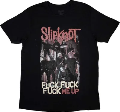 Obrázek produktu pro Slipknot Fuck Me Up Back Print Black XL Tričko