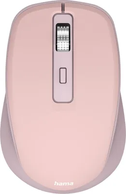 Produktbild von Hama Multi-Device-Maus WM-450, 7 Tasten, Funk, rosa