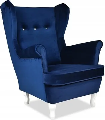 Produktbild von Family Meble Ohrensessel Ari II Relaxsessel aus Webstoff Skandinavisch Loungesessel Fernsehsessel Für Wohnzimmer Esszimmer Schlafzimmer (ROYAL 22)