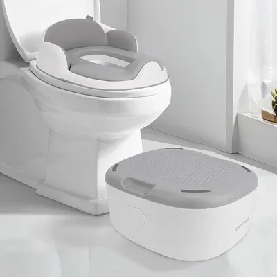 Produktbild von Famanu Toilettensitz für Kleinkinder - Tragbares Reisepotty mit 32 Stück - Praktisch für Unterwegs