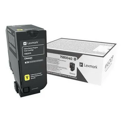 Produktbild von Lexmark 75B0040, 10000 Seiten, Gelb, 1 Stück(e)