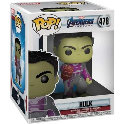 Zdjęcie produktu dla FUNKO POP! Marvel Avengers: Endgame Hulk w/ Gauntlet, Figurka kolekcjonerska, Komiksy, 370 g