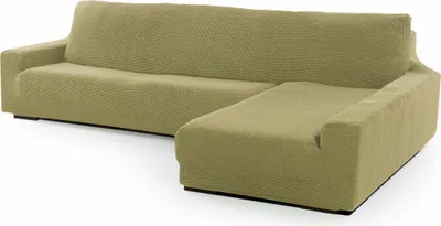 Produktbild von SOFASKINS® Super Stretch Chaise Longue Bezug, Sofabezug de mit geraden langen Armlehnen, Sofabezug de Sofabezug Atmungsaktiv, Komfortabel und Langlebig, Kompatible Sofamasse (210-340 cm), Farbe