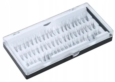 Immagine prodotto di Pronett XJ3403A Set di ciglia finte da 8 mm, 60 pezzi