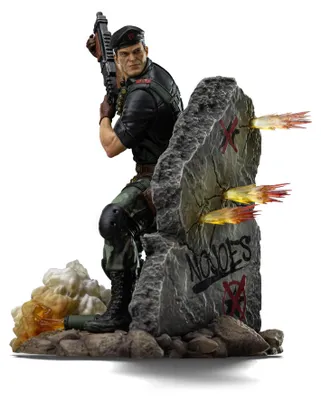 Immagine prodotto di Iron Studios G.I. Joe Flint, figura artistica in scala 1/10, 19 cm    Taglia unica