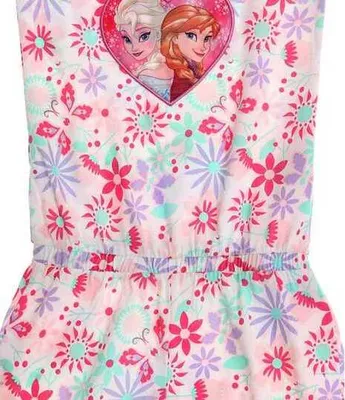 Produktbild von Disney Die Eiskönigin Schlafanzug Jumpsuit, Gr. 128