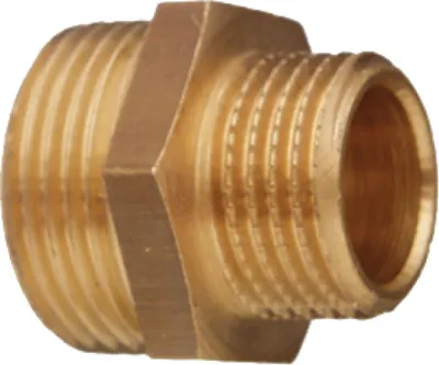 Produktbild von Cornat Reduziernippel messing 1/2 x 3/8 Außengewinde