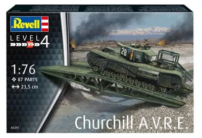 Produktbild von Churchill A.V.R.E. , Revell Modellbausatz