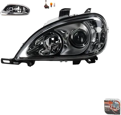 Produktbild von Scheinwerfer + Osram Night Breaker Laser passend für Mercedes W163 M-Klasse 1638204561 A1638204561 1638200328 1638200128 A1638200128 A163820032 Johns