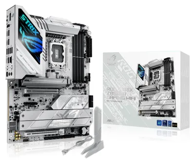 Produktbild von ASUS ROG STRIX Z890-A GAMING WIFI, Intel, LGA 1851 (Socket V1), Intel Core Ultra (Series 2), DDR5-SDRAM, 192 GB, DIMM