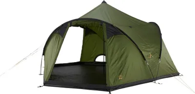 Produktbild von GRAND CANYON BLACK KNOB 10/ Gruppenzelt im neuen Tipi/Syle für 10 Personen/ mit 3 großen Eingängen/ Stehhöhe/ viel Platz und Stauraum/ für Gruppen/ Familien/ Festivals/ Camping/ Glamping