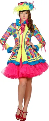 Produktbild von Glow in the Dark Damenmantel Karneval Größe: 42