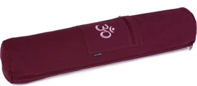 Produktbild von Yogistar Yogatasche Yogibag OM Baumwolle bordeaux