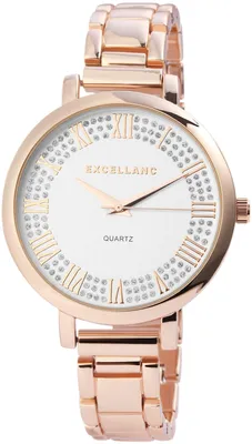 Produktbild von Excellanc Damenuhr mit Metallarmband