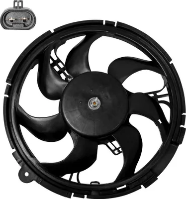 Produktbild von VEMO V24-01-1271 Lüfter Motorkühlung Kühlerlüfter für FIAT STILO (192) Wasserkühler Ø312mm