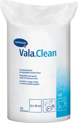 Obrázok produktu pre Jednorazové uteráky Hartmann Vala Clean roll (175 kusov)