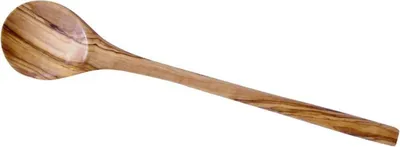Produktbild von KeboLiv Kochlöffel aus Olivenholz, 30 cm, mit wunderschöner Maserung, Unikat