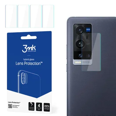 Produktbild von 3mk Hybridglas Lens Protection für Vivo X60 Pro+ 5G Kamera Objektiv Kameralinse 0,16mm 6H (4 Stück)