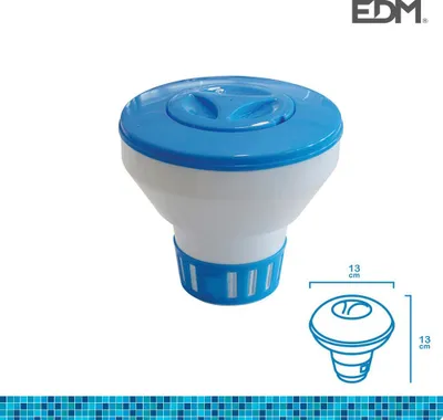 Produktbild von Edm Chemikalienspender 13x13 Weiß  Weiß One Size
