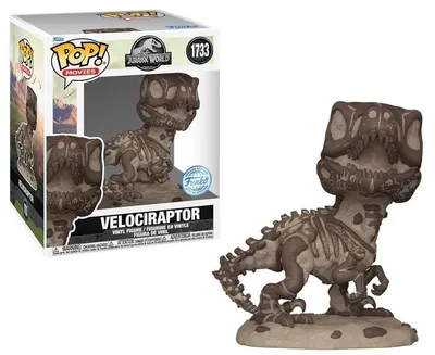 Obrázok produktu pre Funko Pop! Filmy: Jurský svet – Velociraptor #1733, exkluzívne pre TargetCon