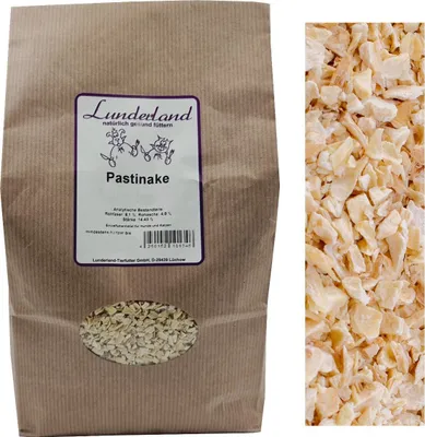 Produktbild von Lunderland Pastinake Raspel 500g von Lunderland Einzelfuttermittel Hundefutter barf