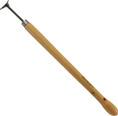 Zdjęcie produktu dla Ekologiczny skrobak trójkątny do fug, z rączką z drewna bukowego (48 cm)