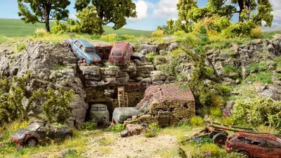 Produktbild von NOCH Autofriedhof 58617