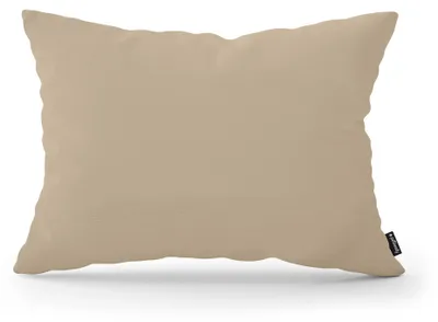 Immagine prodotto di Cuscino decorativo in lino liscio, color sabbia, 40 x 55 cm