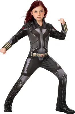 Image de Black Widow - Costume - Enfants BN5385 (M) (Noir/Gris)