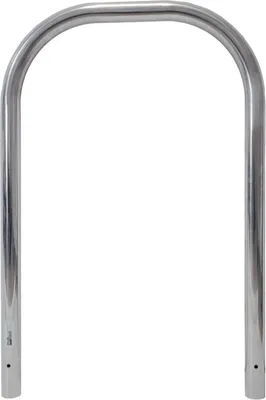 Produktbild von Fahrradanlehnbügel 116x74 cm Edelstahl Ø 60 mm zum Einbetonieren Fahrradständer Parker Typ U