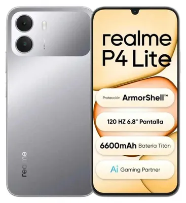 Obrázok produktu pre Realme P4 Lite Dual SIM – sivá – 128 GB