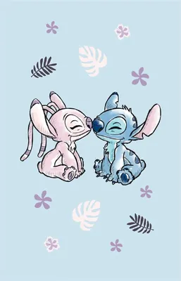 Produktbild von Lilo & Stitch Handtuch 100% Baumwolle, 30x50 cm, schnelltrocknend & bedruckt