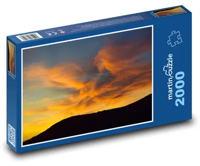 Produktbild von Puzzle 2000 Sonnenuntergang - Himmel - martinpuzzle