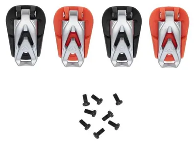 Produktbild von ACERBIS Ersatzschnallen Set Boots Whoops  - Orange/Schwarz