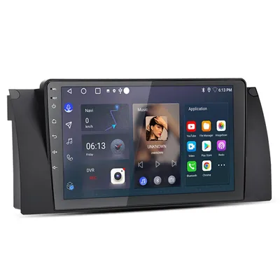 Zdjęcie produktu dla Radio samochodowe Android do BMW X5 E53 1999–2006 Wireless CarPlay Android Auto WiFi GPS Navi RDS DSP DAB+ Bluetooth 9'' 64GB