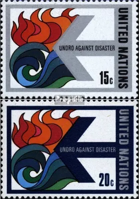 Produktbild von Briefmarken UNO - New York 1979 Mi 332-333 (kompl.Ausg.) gestempelt Katastrophenhilfe