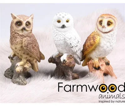 Produktbild von Farmwood Tiere Gartenstatue Eule 19 cm
